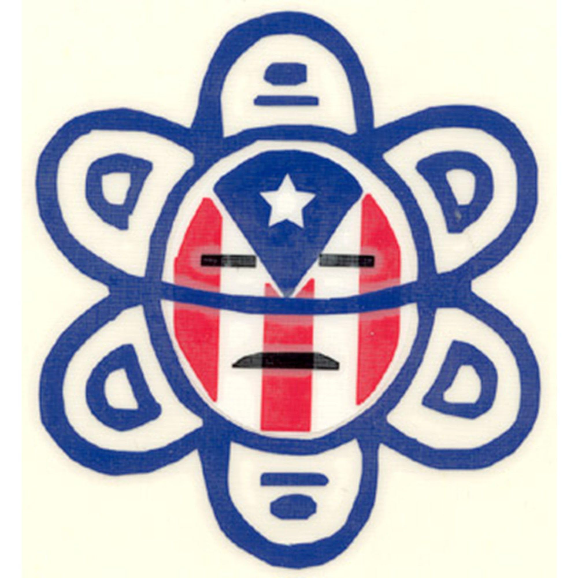 Taino Sticker - Square Car Bumper Decal for Cars & Laptops