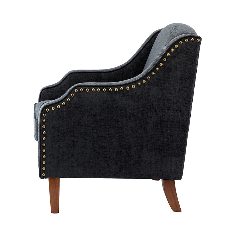 Phorcynis Upholstered Armchair - Modern Comfortable Lounge Chair for Living Room, Bedroom & Office - Perfect for Relaxing, Reading & Working