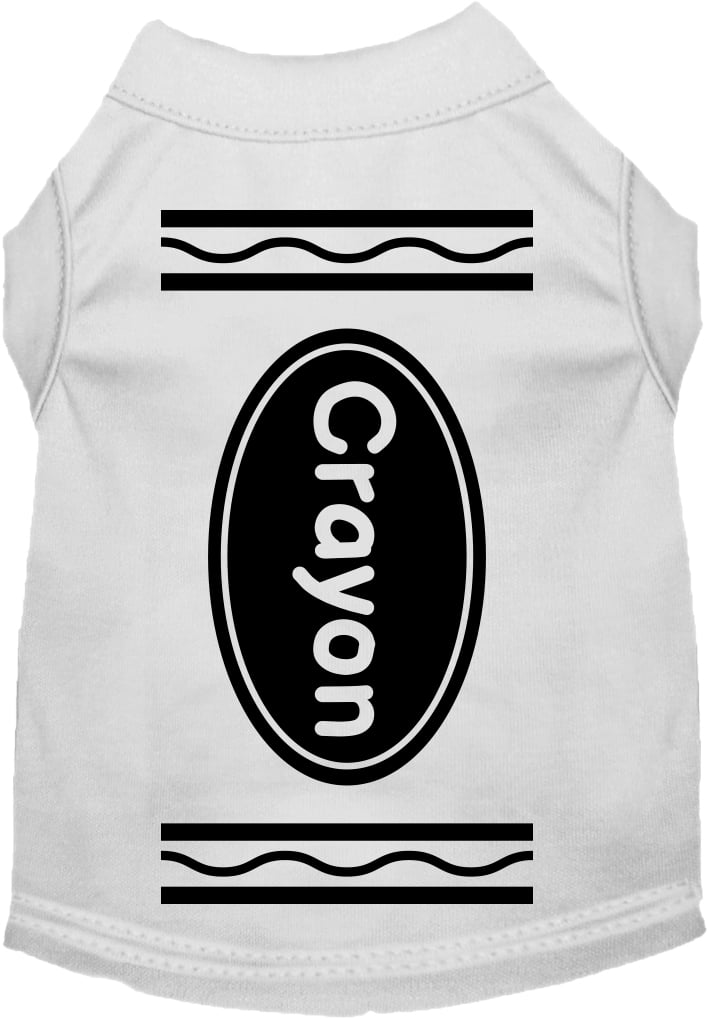 Colorful Crayon Costume Screen Print T-Shirt for Kids - Fun Dress-Up & Art Party Outfit