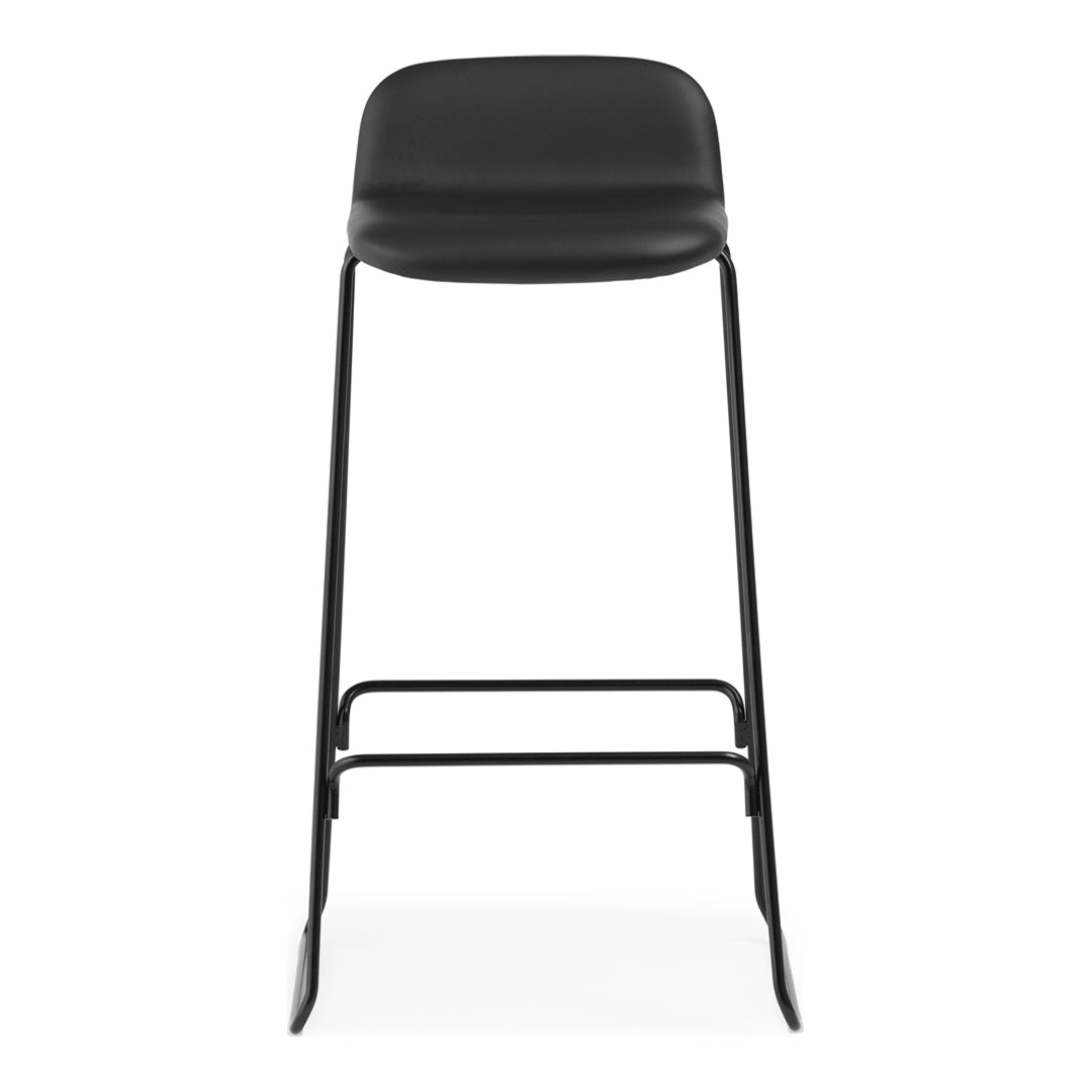 Just Counter Stool with Back - Fully Upholstered Bar Stool for Kitchen Island, Breakfast Nook & Home Decor | Comfortable & Stylish Seating Solution