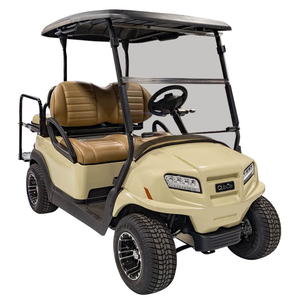 Premium Tinted Folding Windshield for Club Car Onward Golf Cart (2017-Up Models) | 1/4
