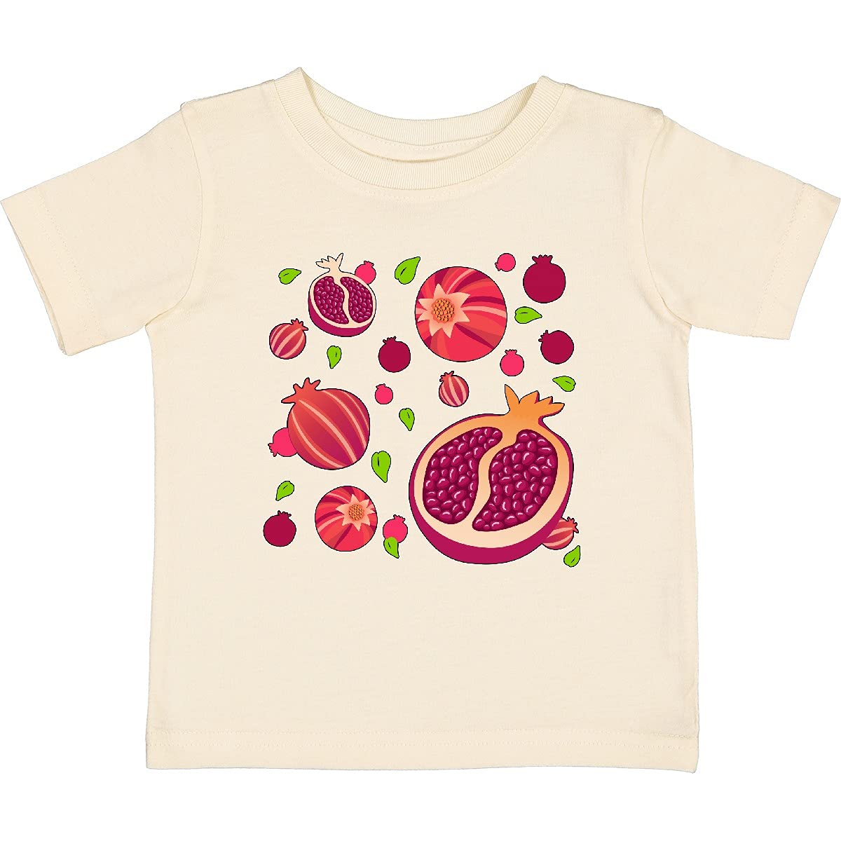 Inktastic Pomegranate Fruit Party Baby T-Shirt - Cute & Comfortable Cotton Tee for Infants & Toddlers - Perfect for Birthdays, Family Photos & Casual Outings