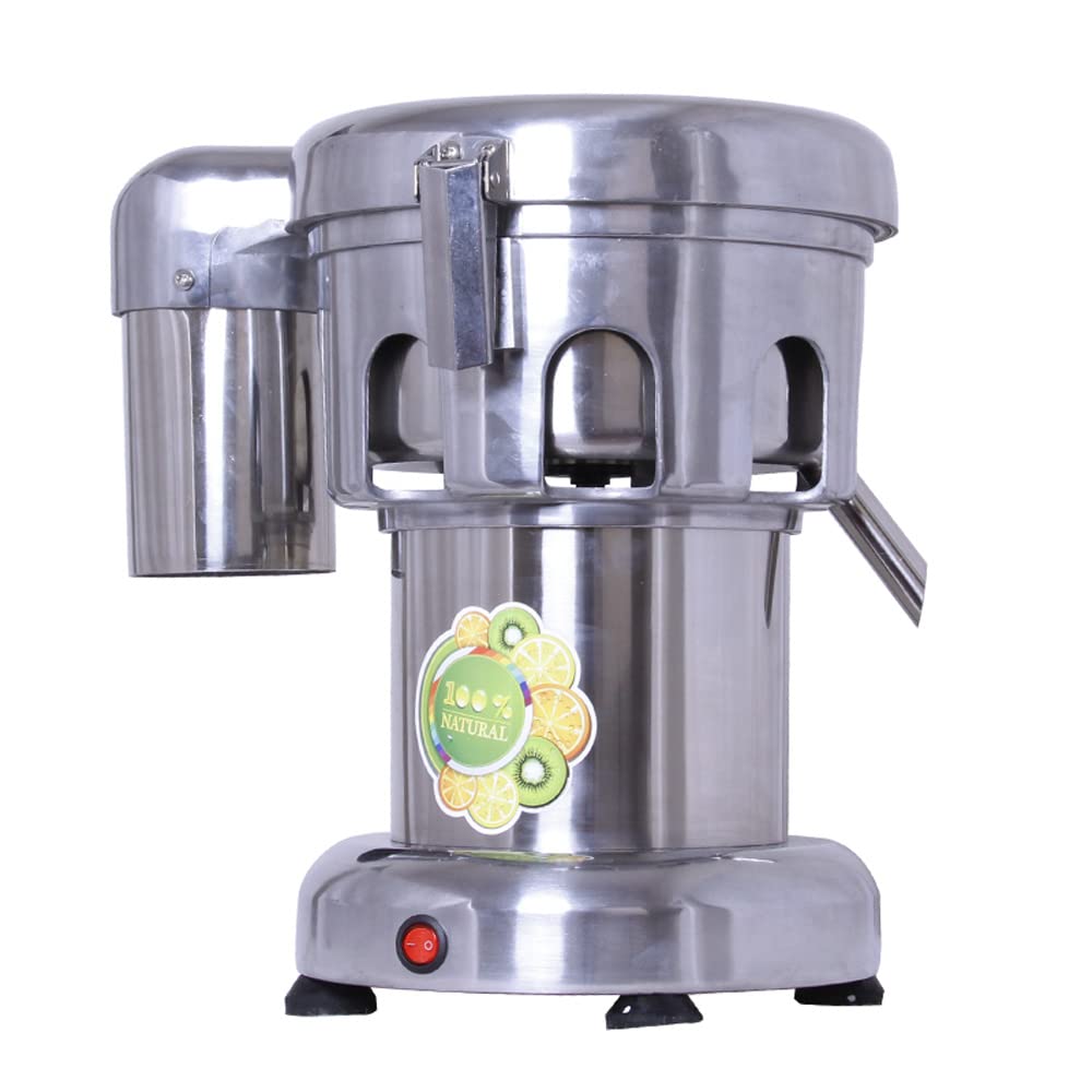 Commercial Heavy Duty Stainless Steel Juice Extractor Machine for Fruits & Vegetables - High Performance Fruit Juicer for Restaurants, Juice Bars, and Home Use