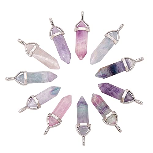Hexagonal Fluorite - 15 pcs