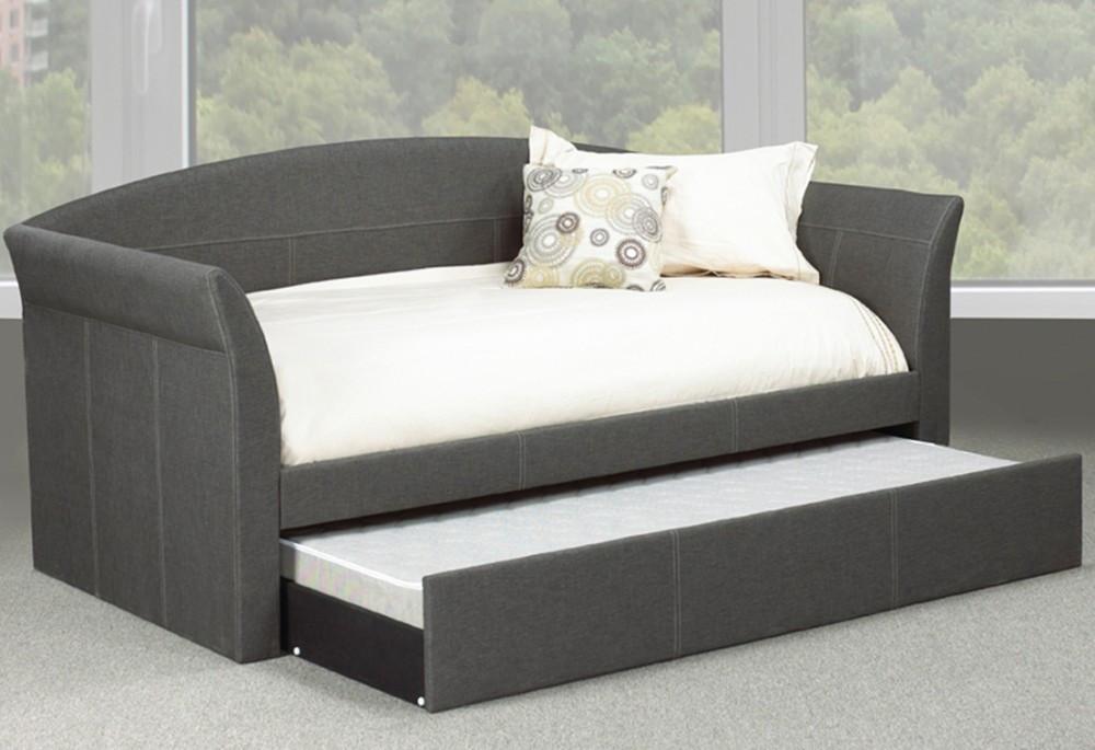 Stylish Day Bed with Trundle & Customization Options - Perfect for Guest Rooms, Small Spaces & Cozy Reading Nooks