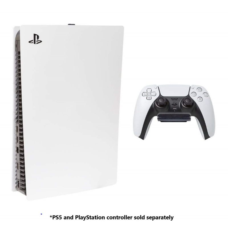HIDEit PS5 Wall Mount Bracket - Secure & Space-Saving Vertical Stand for PlayStation 5 & PS5 Digital Edition - Perfect for Gaming Rooms & Home Theater Setup