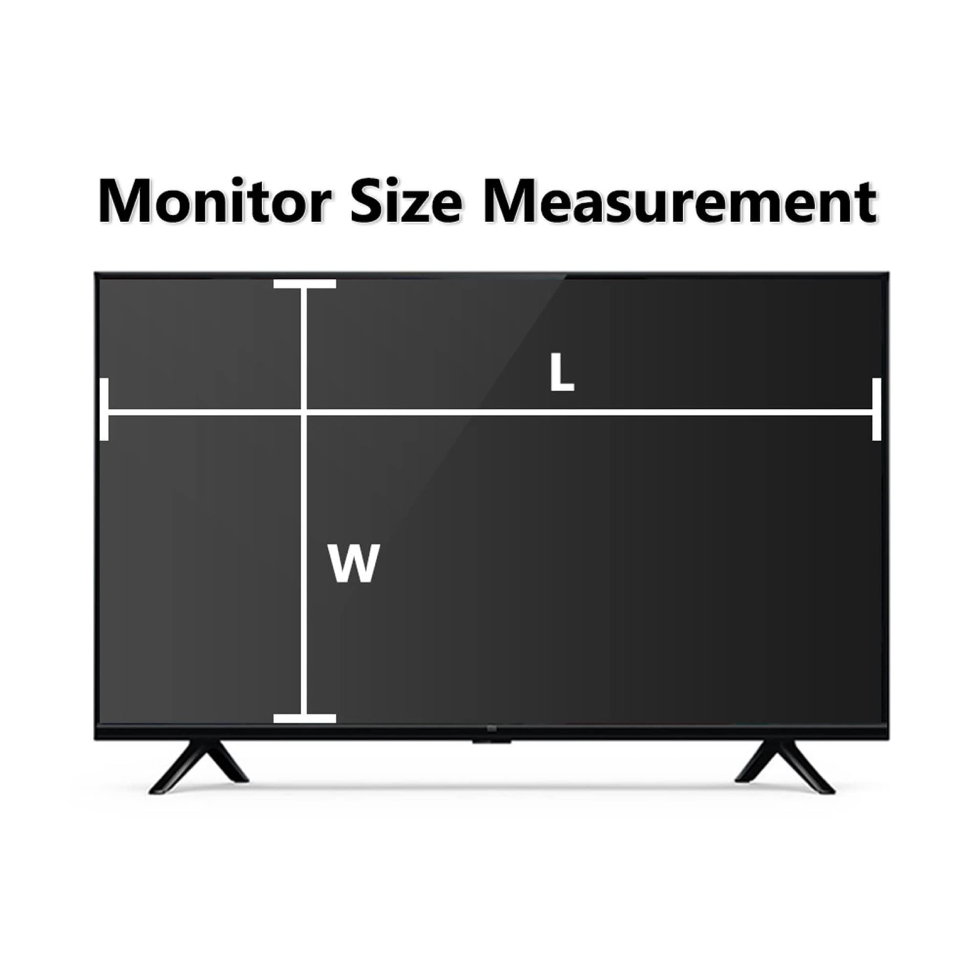 43-65 Inch Anti Glare TV Screen Protector - Matte Frosted Film for LCD, LED, 4K OLED TVs (55in 1221x689mm) | Reduces Blue Light, Eye Strain & Improves Sleep | Ideal for Home Theater, Gaming & Office Use