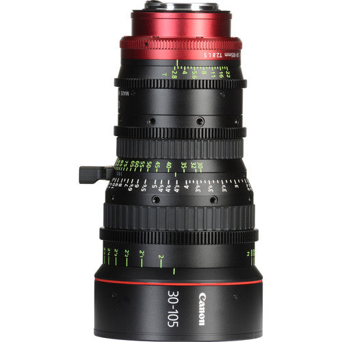 Canon CN-E 30-105mm T2.8 L S Telephoto Cinema Zoom Lens with EF Mount - Professional 4K Video & Film Production for DSLR Cameras