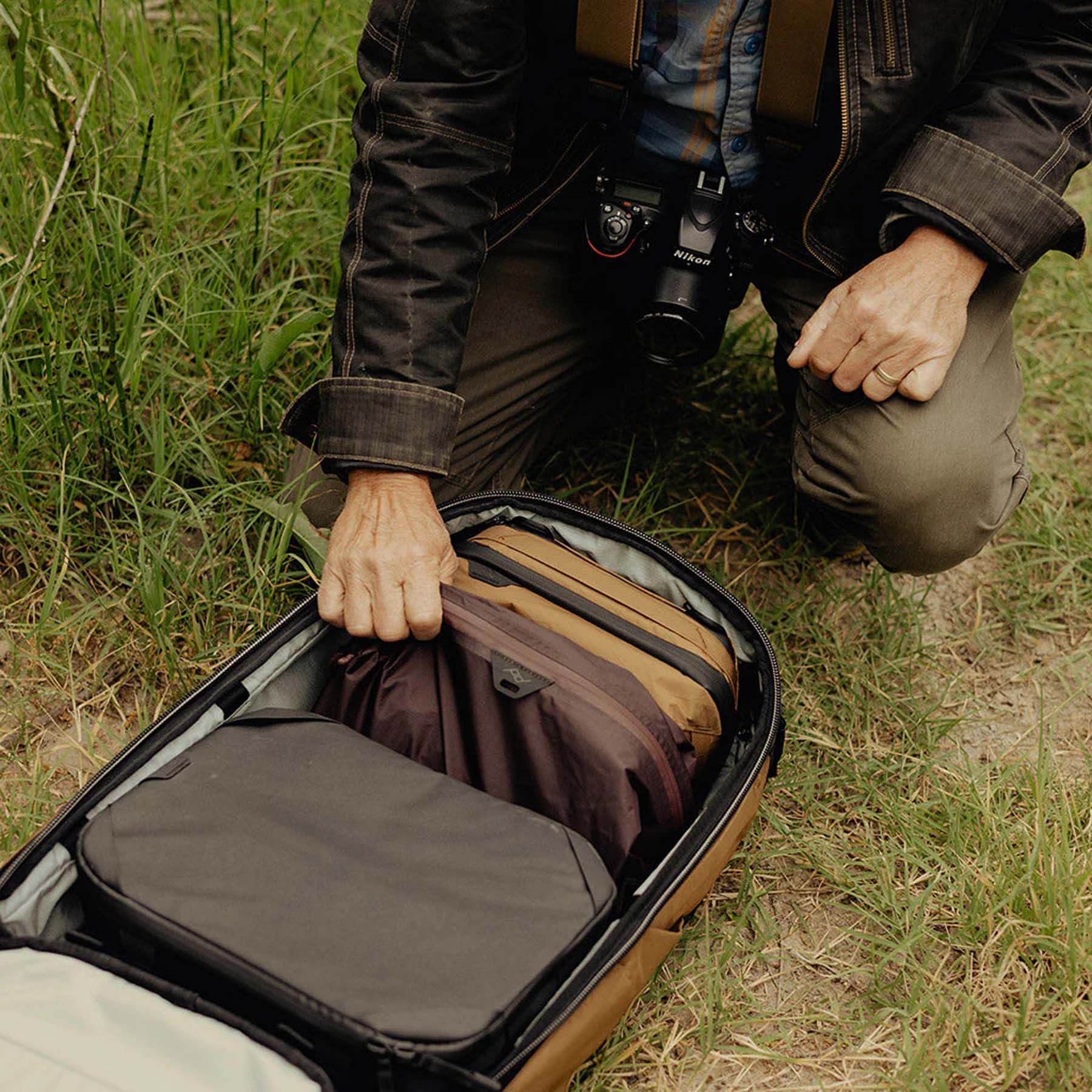 Peak Design 45L Travel Backpack - Durable Carry-On Backpack for Photography Gear & Adventure Travel | Perfect for Hiking, Camping & Airplane Carry-On Luggage