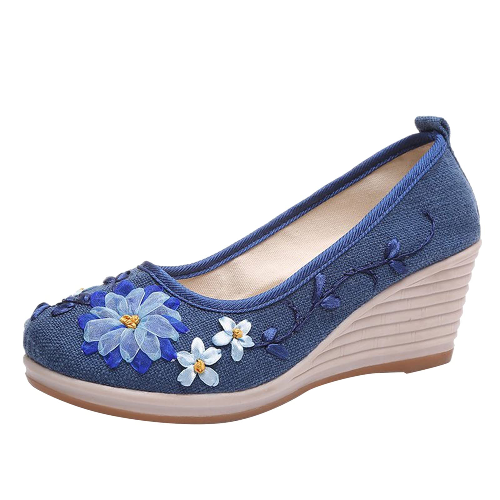 MLAGJSS Women's Knit Ballet Flats - Comfortable Slip-On Sneakers with Round Toe for Walking, Work & Casual Wear | Perfect for Office, Travel & Everyday Outfits