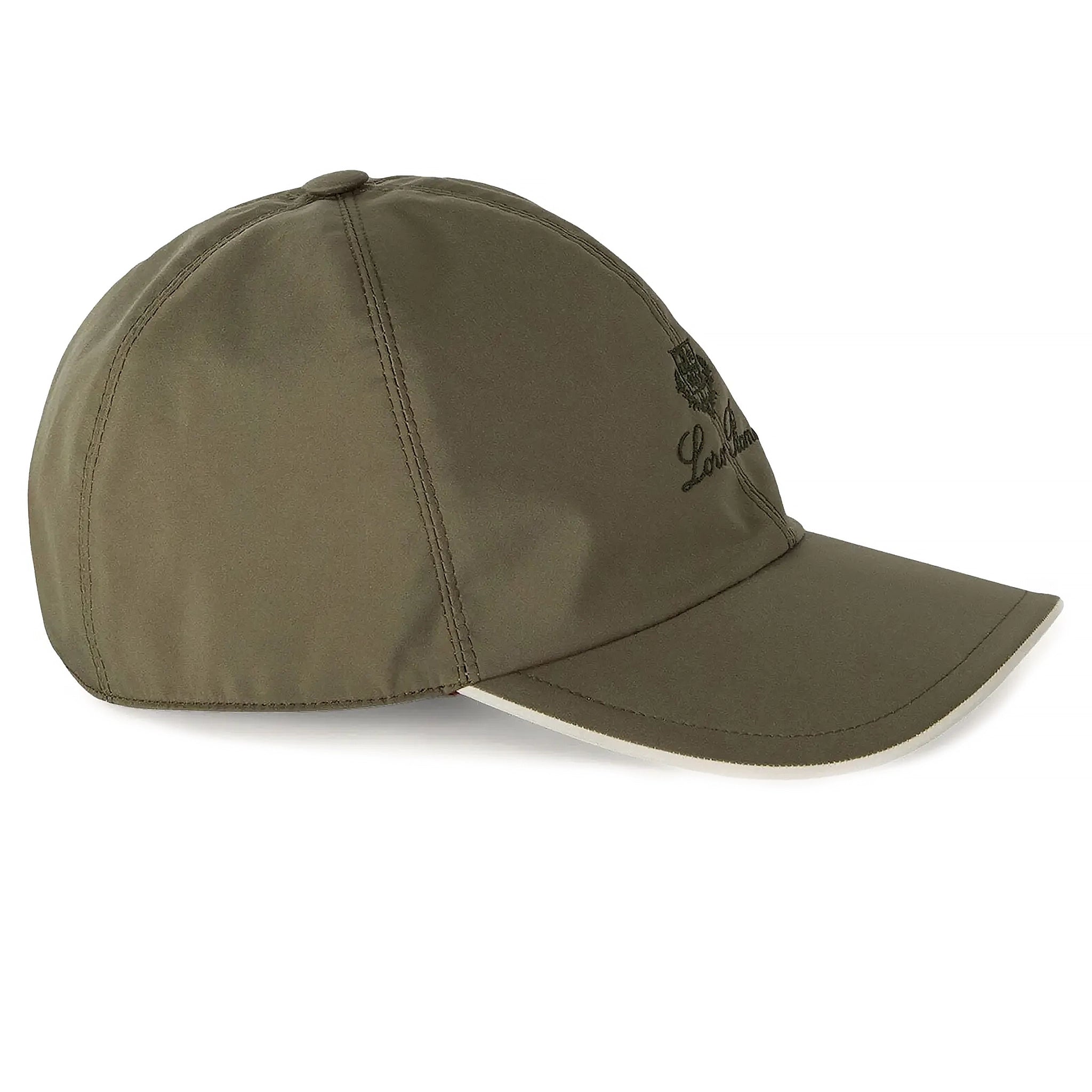 Loro Piana Microfiber Storm System Baseball Cap - Midnight Garden Ivory - Waterproof & Windproof Men's Hat for Outdoor Activities, Travel & Fashion