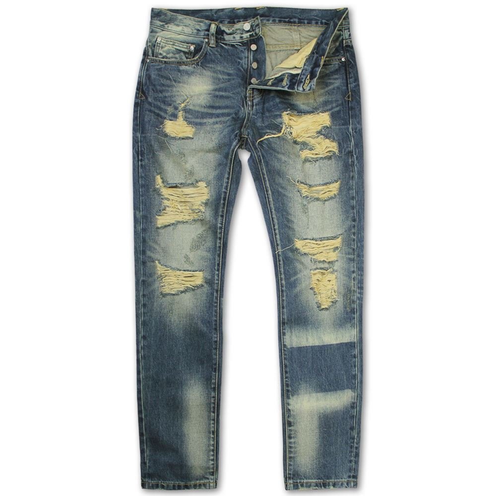 Dope Couture Culver High Waist Denim Jeans for Women - Classic Blue Skinny Jeans, Stretch Comfort Fit - Perfect for Casual Wear, Office & Night Out