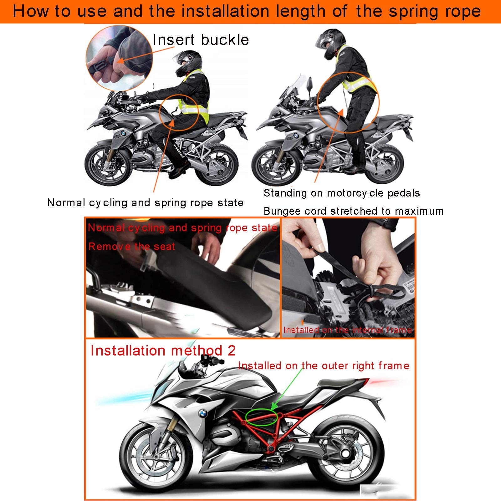 Motorcycle Airbag Vest - Reflective Safety Vest for Riding & Horseback