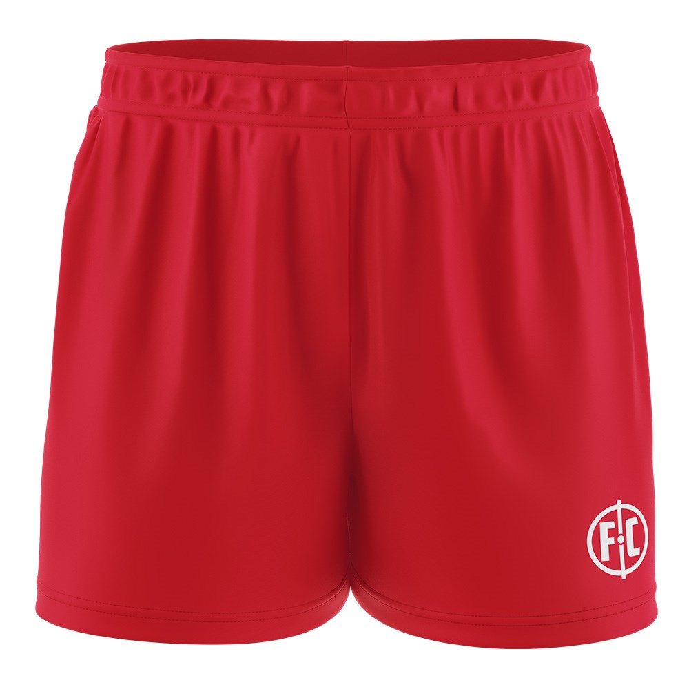 FC Match Women's Football Shorts in Red - Perfect for Soccer Training, Games & Fitness Workouts