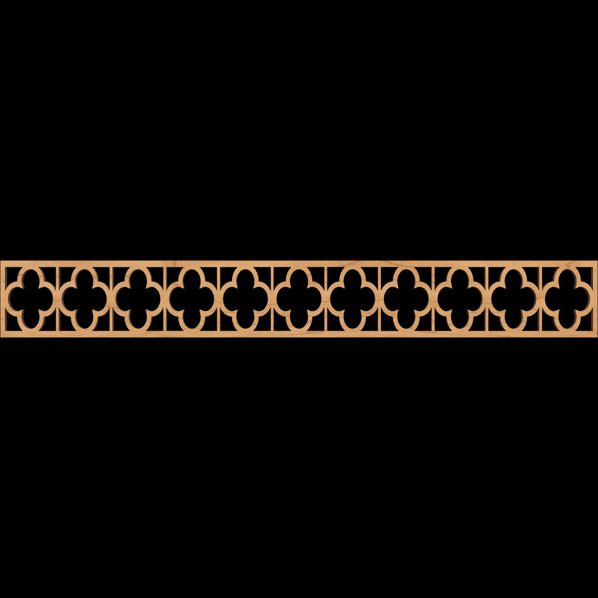Woodall Fretwork Moulding - Decorative Wood Trim for Home & Furniture | Perfect for DIY Projects, Wall Decor, and Cabinet Accents