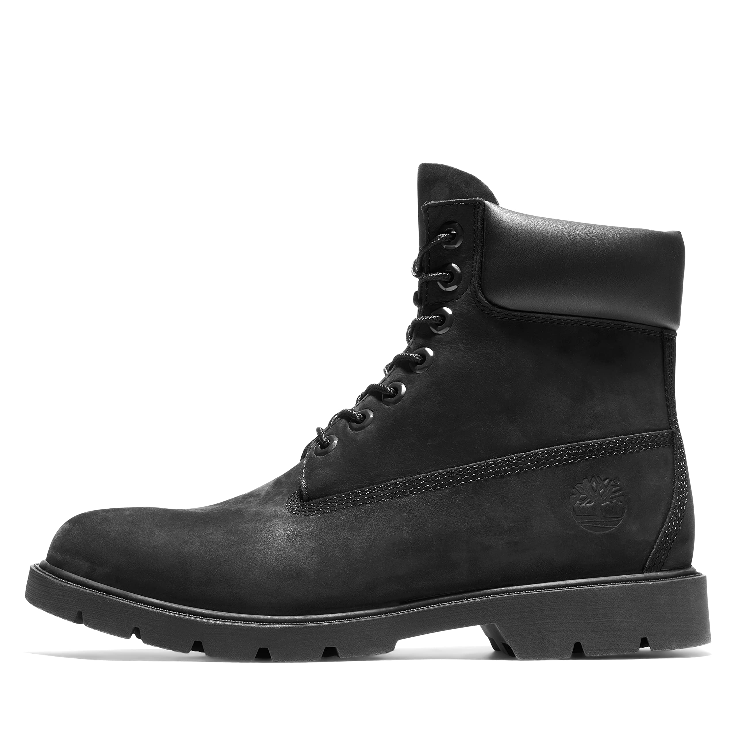 Timberland Men's 6-Inch Premium Waterproof Leather Boots with Padded Collar - Comfortable Hiking & Outdoor Work Boots for Men - Perfect for Winter, Rainy Days & Construction Sites