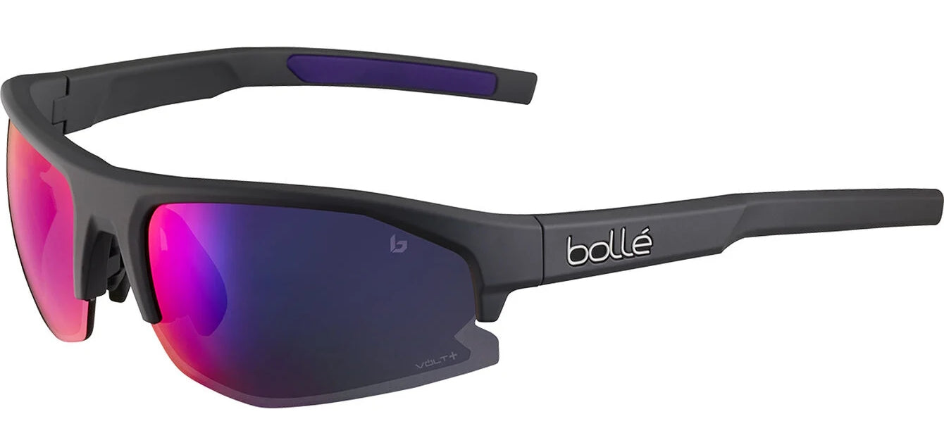 Bolle Bolt 2.0 Sunglasses - Polarized Sports Sunglasses for Men & Women - UV Protection Cycling Running Golf Glasses - Lightweight Comfortable Outdoor Activewear Eyewear for Hiking, Driving, Fishing