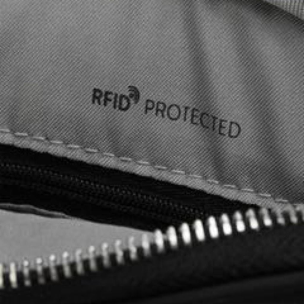 Hedgren Free Shoulder Bag for Women & Men - Lightweight Travel Crossbody Bag - Waterproof & Durable - Perfect for Work, Gym, Hiking & Daily Use - Black