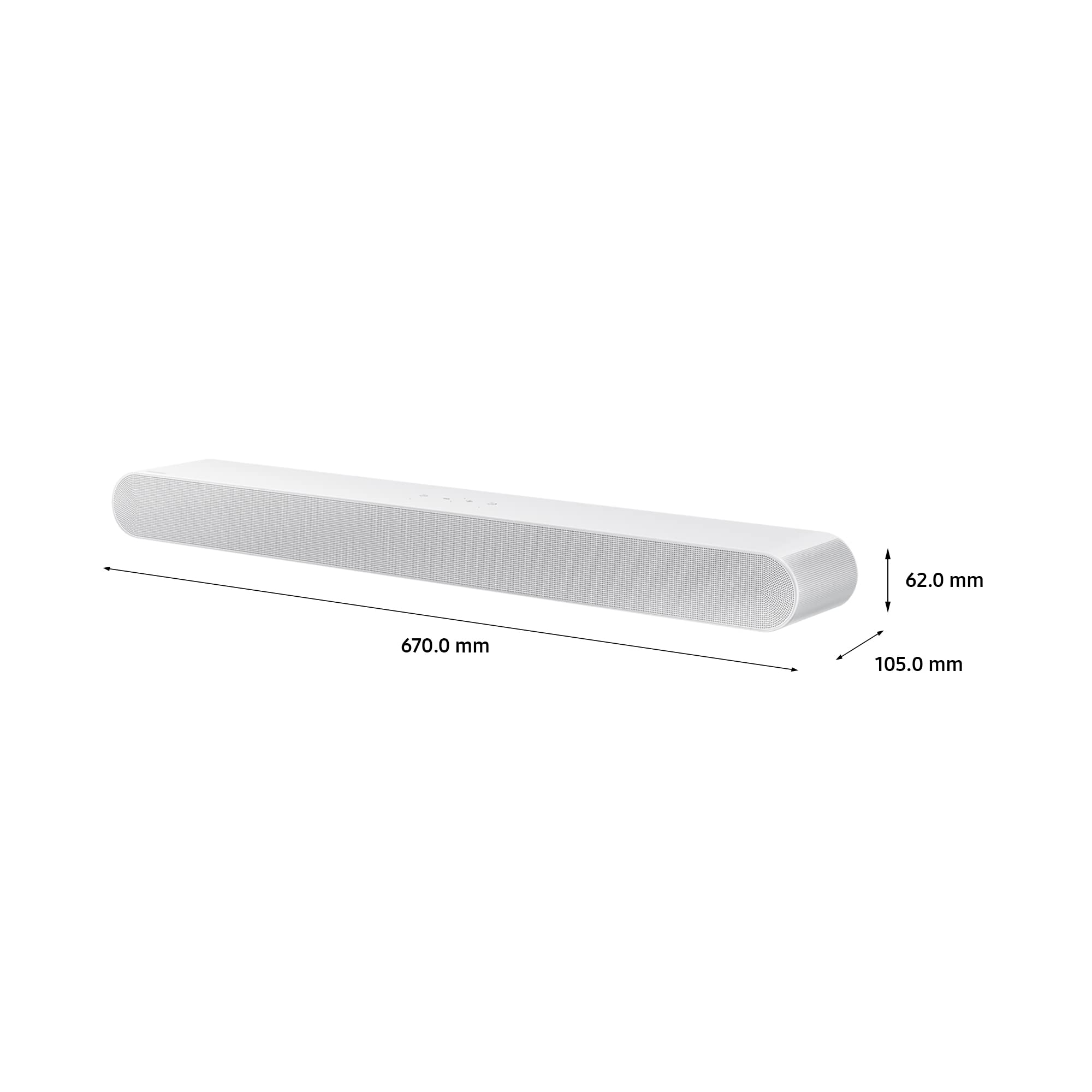 Samsung S61B 5.0ch All-in-One Soundbar Speaker with 7 Speakers, 3D Surround Sound, Adaptive Sound, Bluetooth - Perfect for Home Theater, Gaming & Music Streaming (2022 Model)