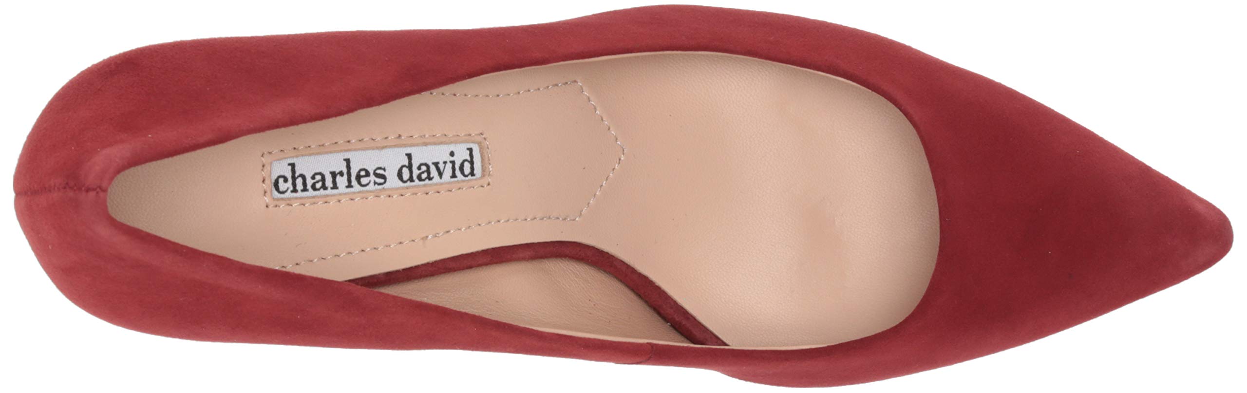 Charles David Women's Middle Heel Pump - Comfortable Office & Wedding Shoes for Women, Elegant Mid Heel Dress Pumps for Work, Party & Special Occasions