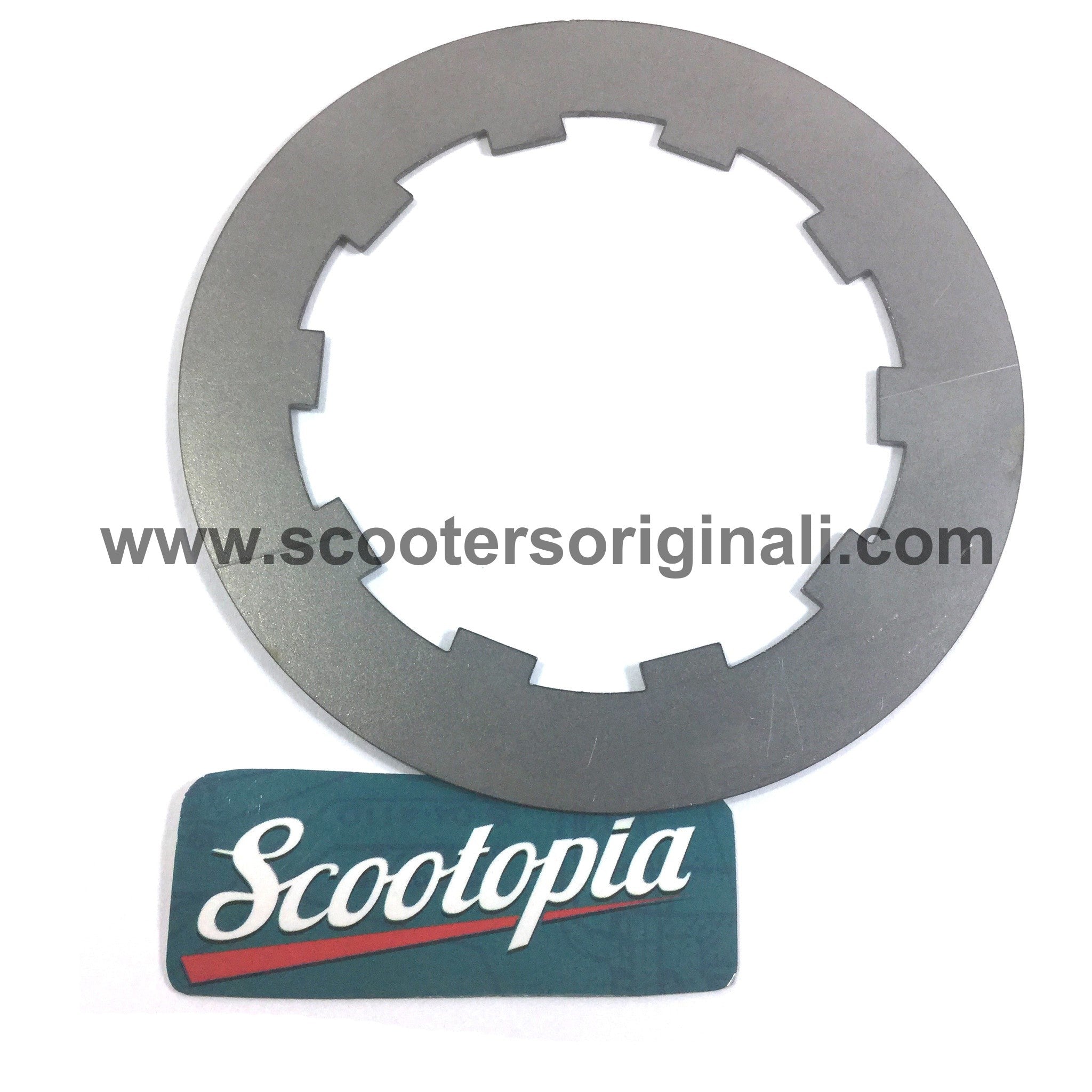 Lambretta Clutch Metal Disc - 1.5mm Thick Standard Replacement Part for Scooters | Durable Performance Upgrade for Vespa, Lambretta & Classic Scooters | Perfect for City Commuting & Vintage Bike Restoration