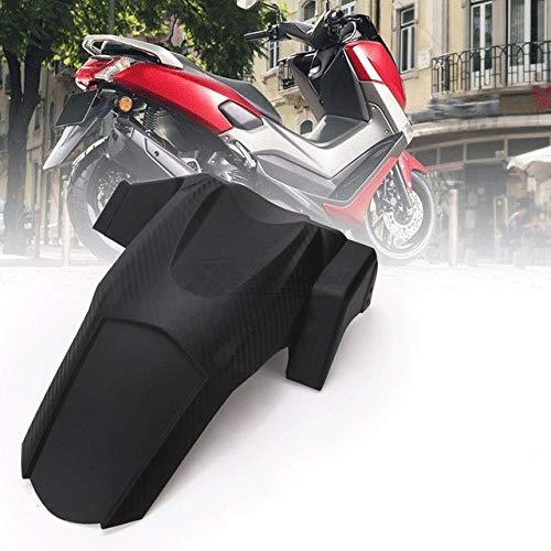 Carbon Motorcycle Mudguard for Yamaha NMAX 155 16-18 - Black, Durable Splash Protection