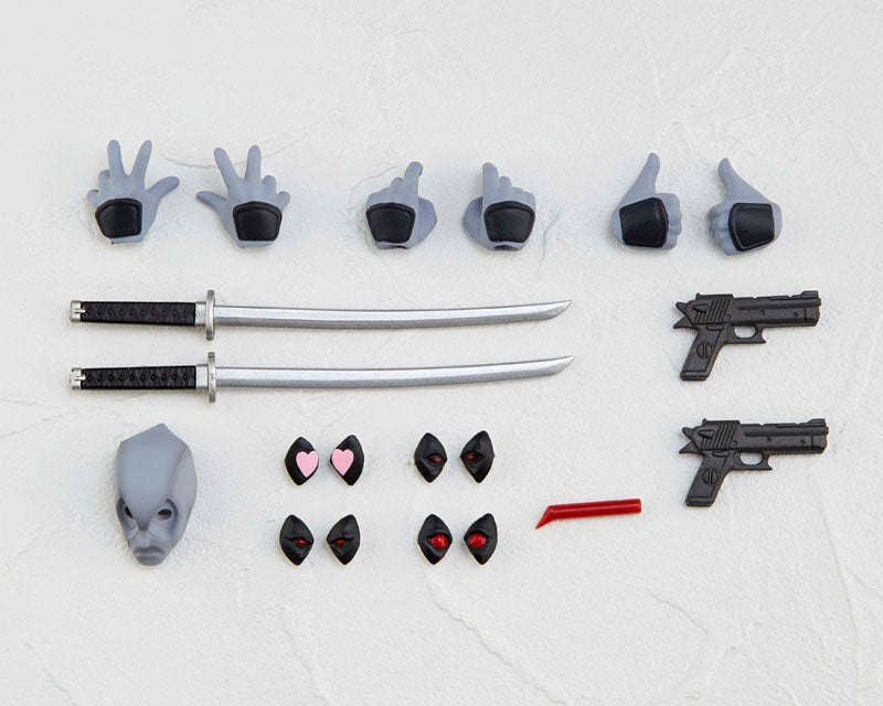 Amazing Yamaguchi Revoltech Deadpool X-Force Action Figure No. 001EX - Highly Articulated Collectible for Marvel Fans & Display