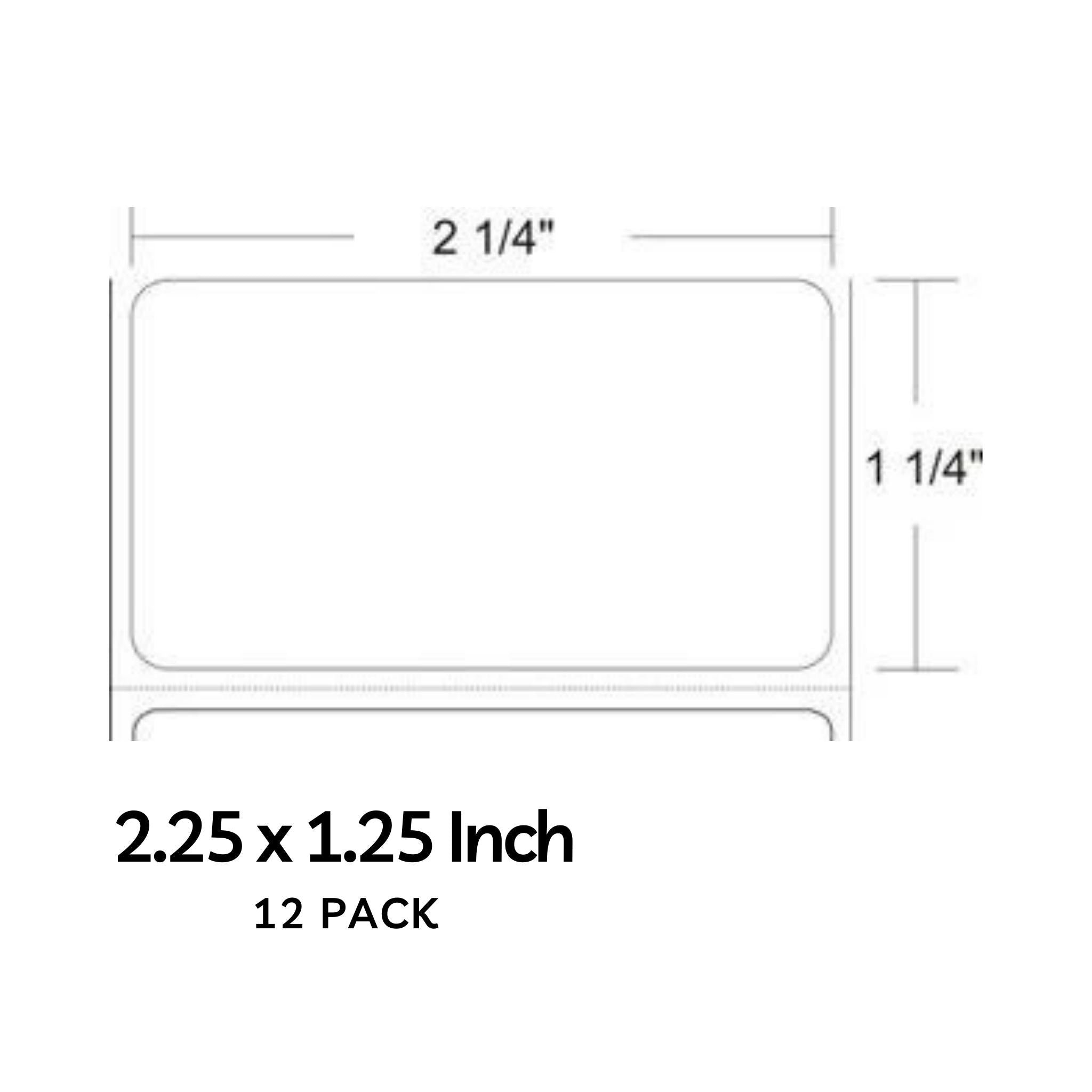 Zebra Z Select 4000D Thermal Labels 2.25
