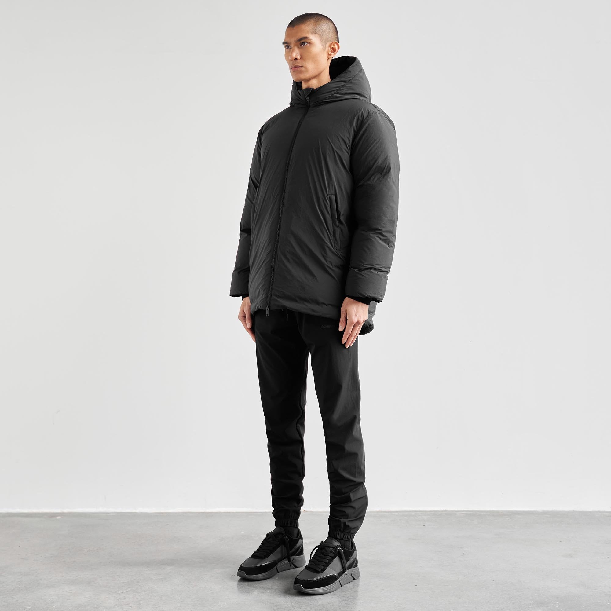 Black Puffer Parka Jacket for Women & Men - Lightweight Winter Coat for Cold Weather, Outdoor Activities & Daily Wear