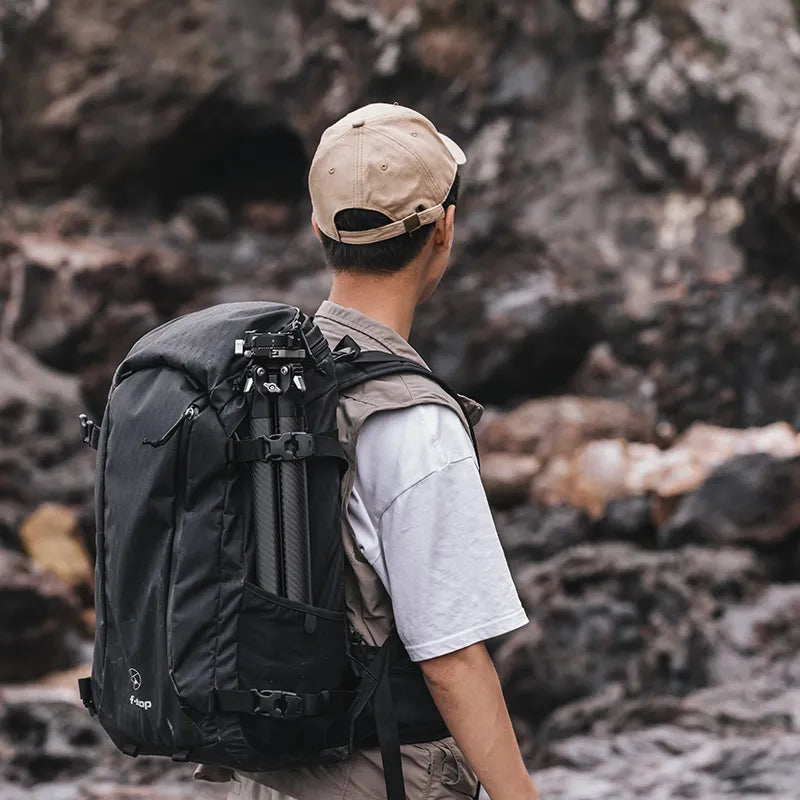 Ulanzi Falcam TreeRoot Quick Lock Travel Tripod R141K 320P - Compact Lightweight Aluminum Tripod for DSLR Camera, Smartphone & Action Cam - Perfect for Travel, Vlogging & Outdoor Photography