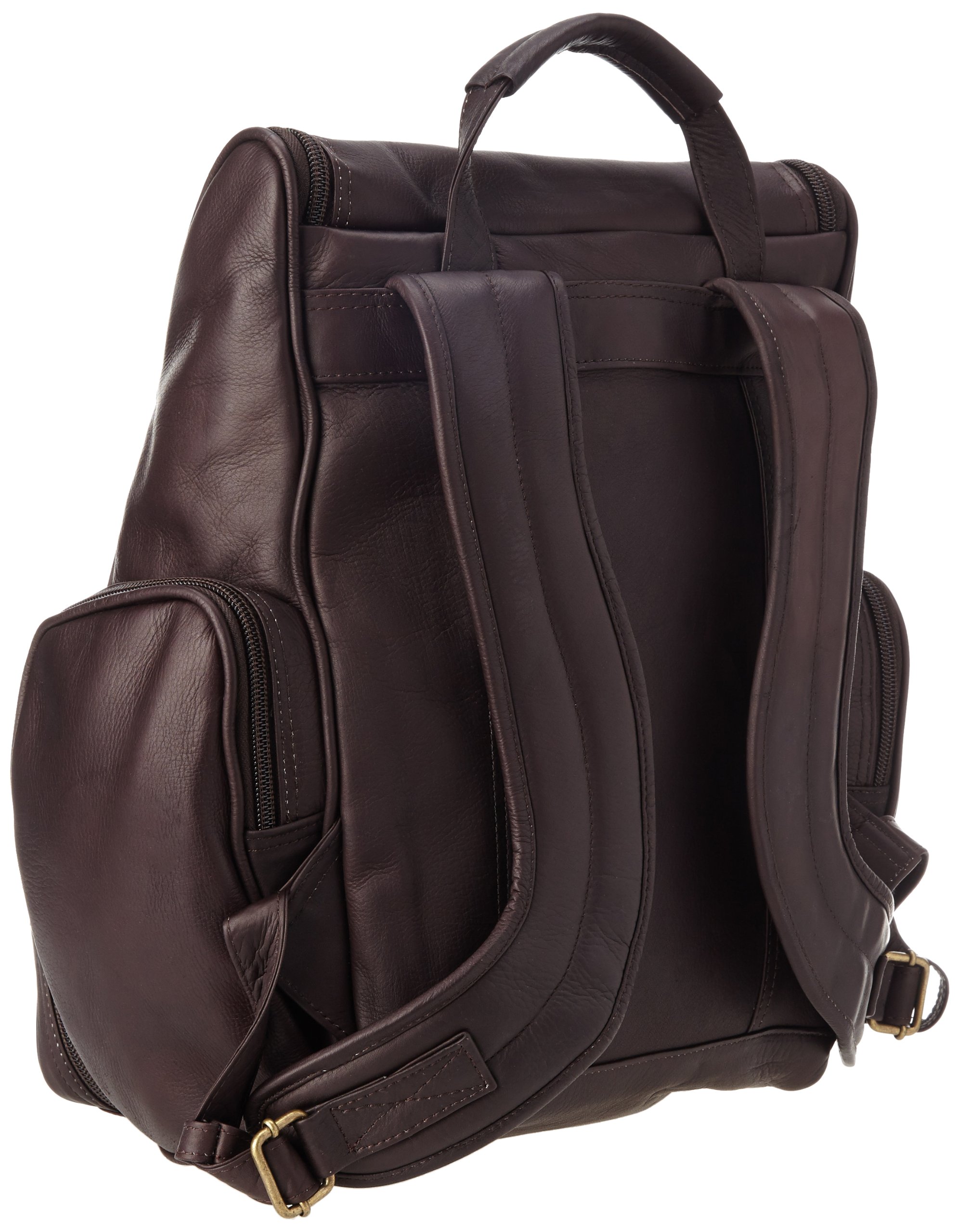 Claire Chase Guardian Laptop Backpack for Women & Men - Waterproof Travel Backpack with USB Charging Port, Anti-Theft Design - Perfect for Work, School, College & Commuting (Cafe Brown, One Size)