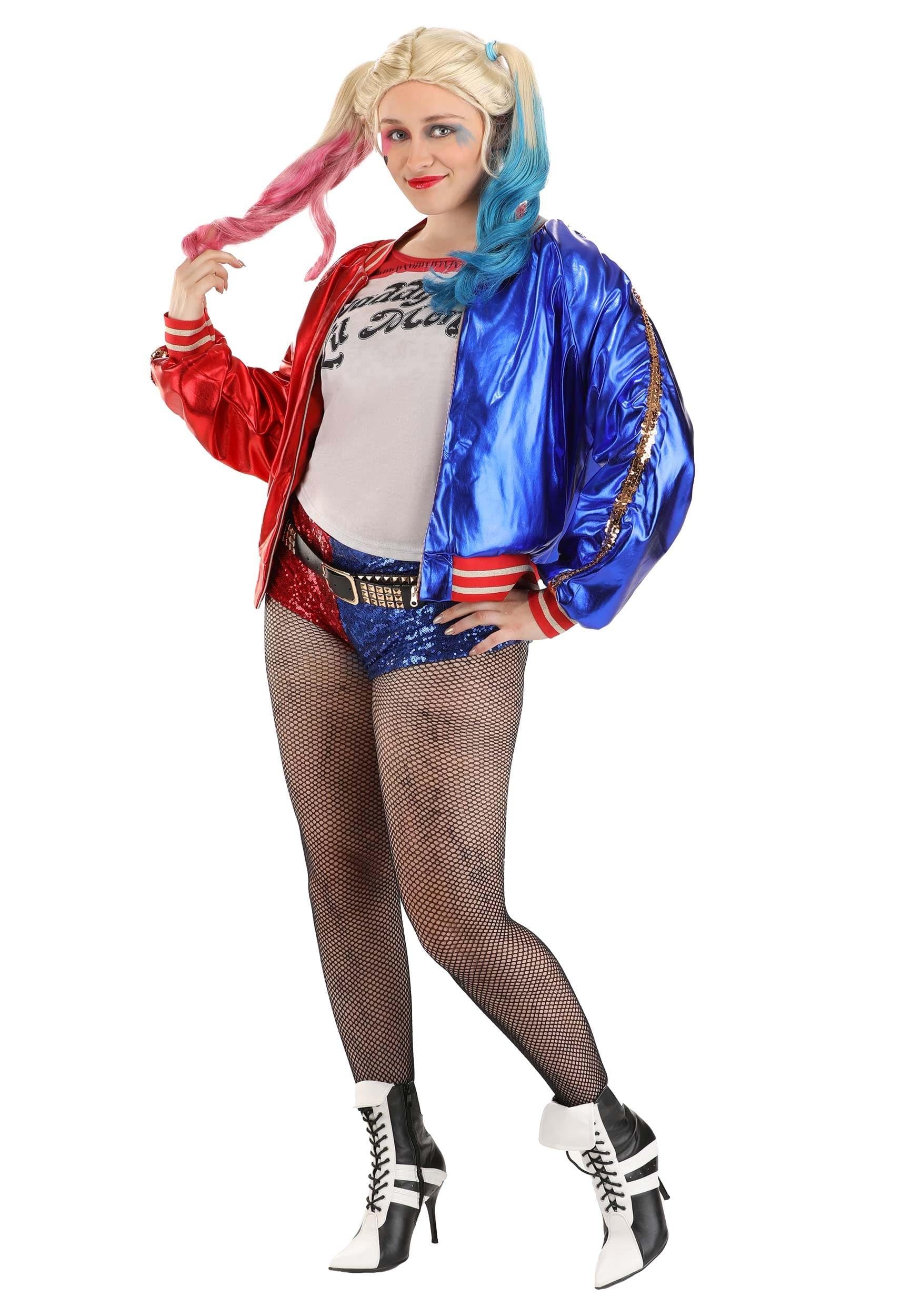 Suicide Squad Harley Quinn Women's Costume for Adults - Halloween, Cosplay & Comic Con Outfit
