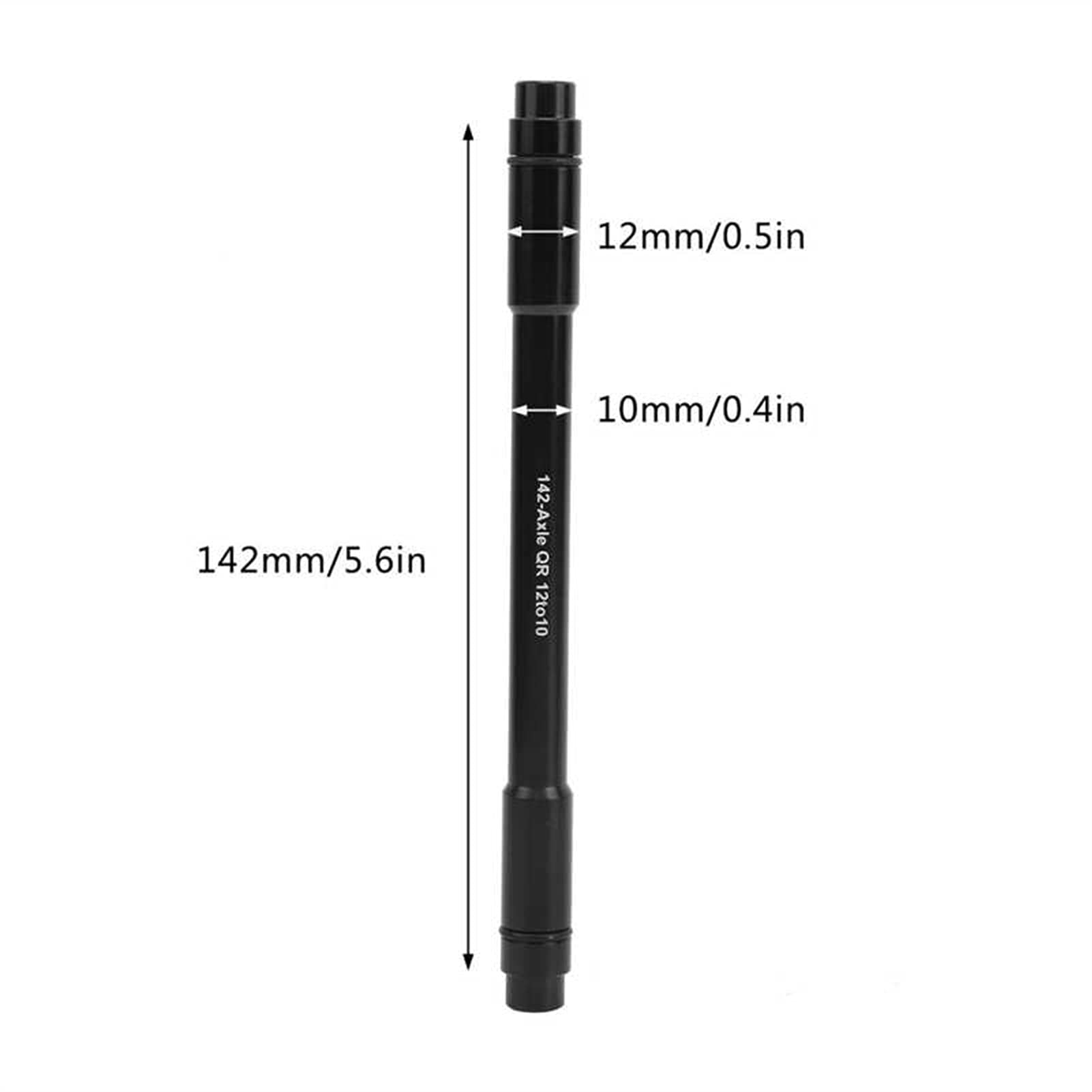 High-Quality Aluminum Alloy Bicycle Wheel Front & Rear Hubs Thru Axle Skewers - Lightweight, Durable & Wear-Resistant Quick Release for Road & Mountain Bikes - Perfect for Commuting, Racing & Off-Road Cycling
