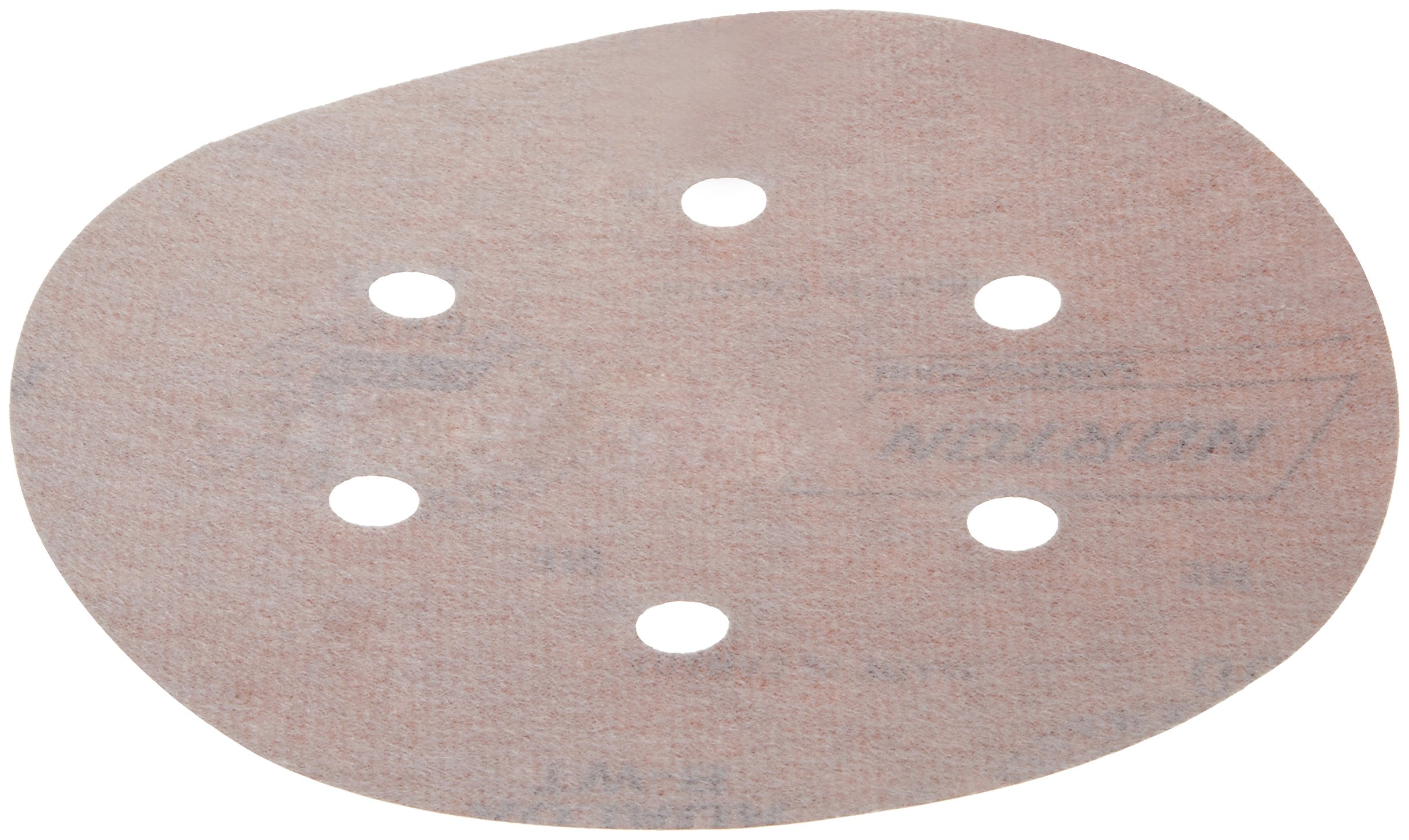 Norton A275 PSA Sanding Discs - 6 Inch 120 Grit Aluminum Oxide Abrasive Discs with Lightweight Paper Backing & Pressure Sensitive Adhesive - Waterproof, 6 Vacuum Holes (Pack of 25) - Perfect for Woodworking, Metal Polishing & DIY Projects