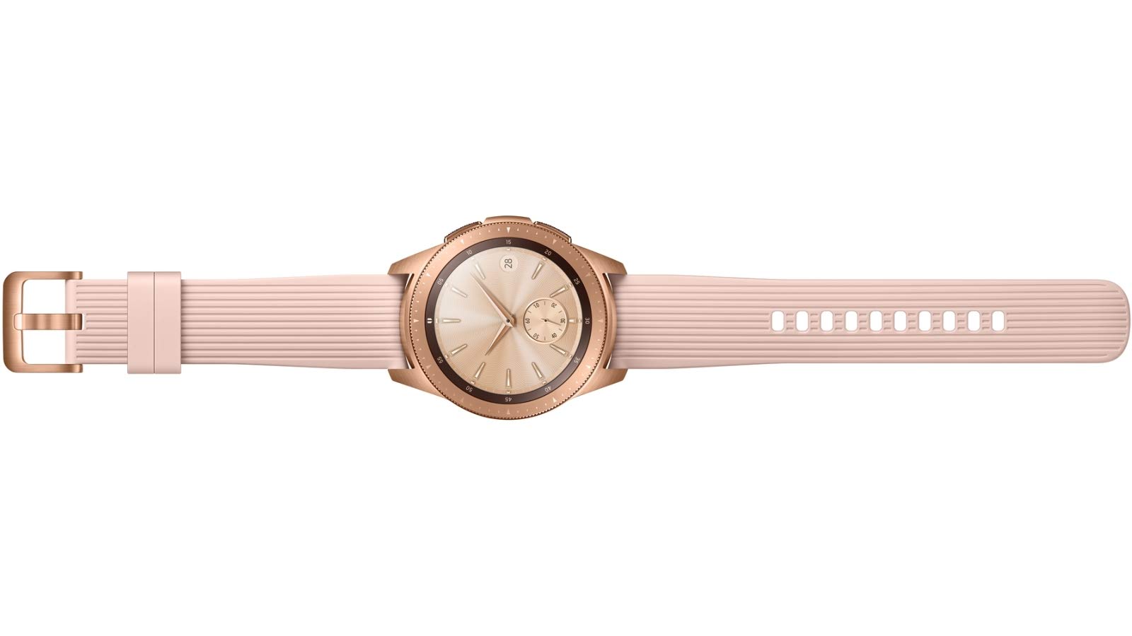 SAMSUNG Galaxy Watch 42mm Rose Gold - Bluetooth Smartwatch with Sleep Monitor, Heart Rate & Fitness Tracking (Renewed) - Perfect for Workouts, Sleep Analysis & Daily Activity Tracking