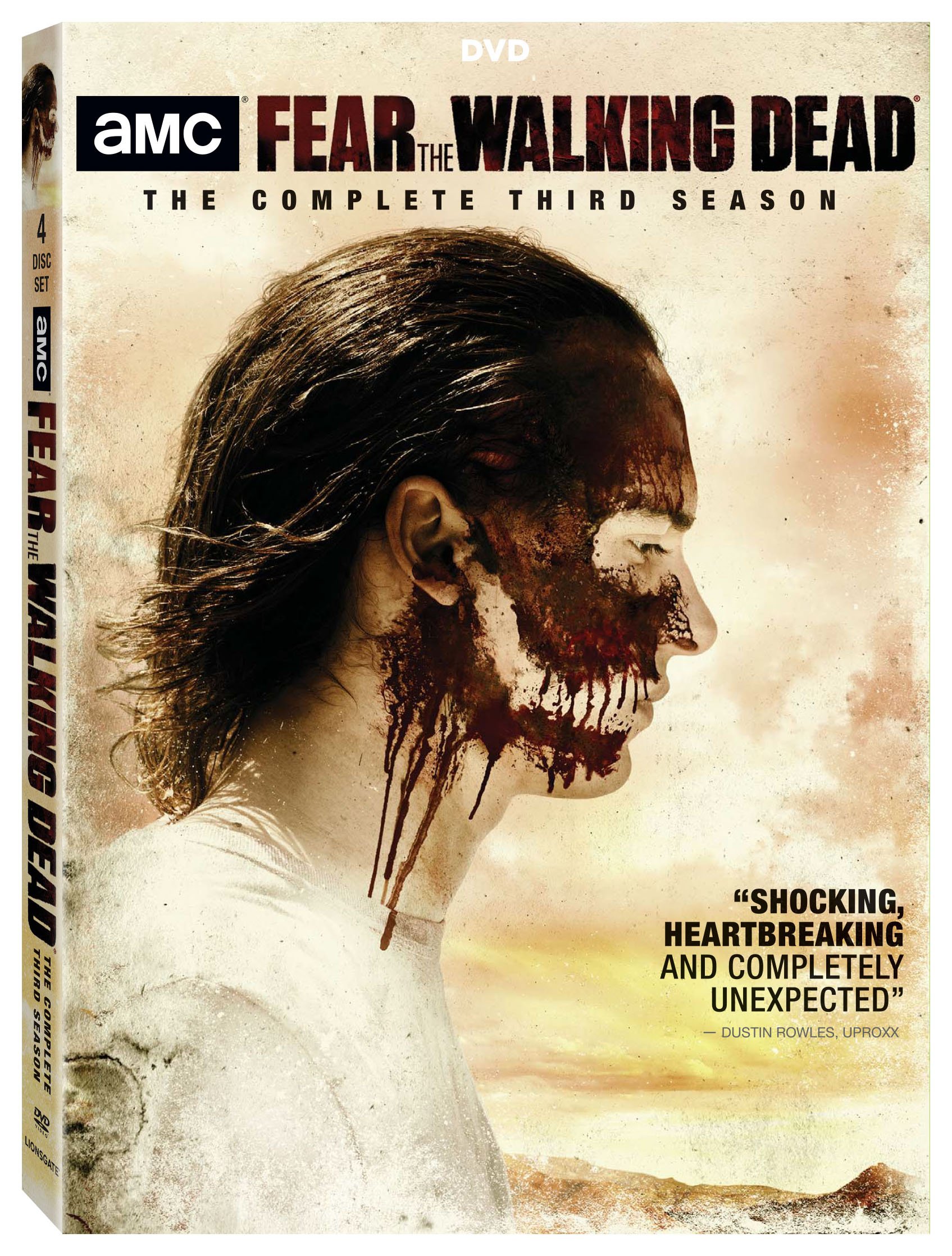 Fear The Walking Dead: Season 3 DVD | Complete Third Season | AMC Zombie Apocalypse Series | Perfect for Horror Fans & Post-Apocalyptic Drama Lovers | Great for Movie Nights & Collector's Shelves