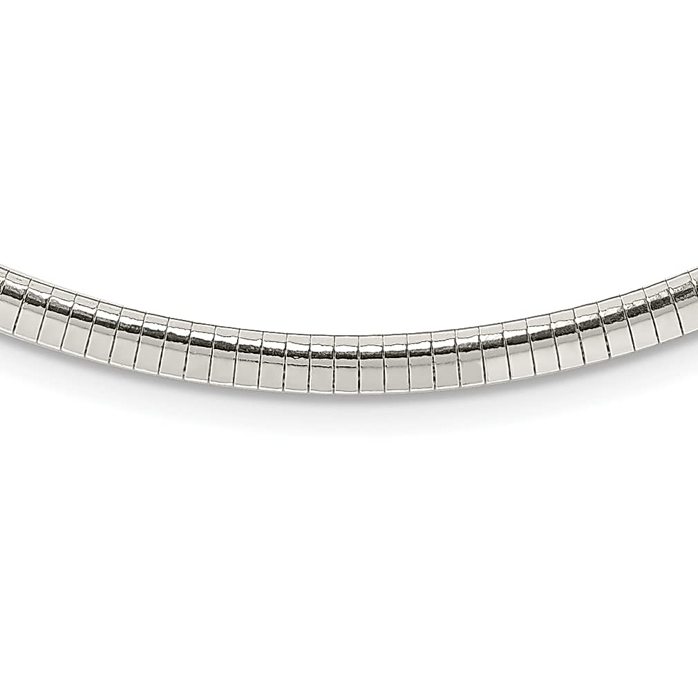 925 Sterling Silver 4mm Cubetto Bracelet Chain Link Omega Fine Jewelry for Women - Elegant Gift for Her, Perfect for Anniversaries, Birthdays & Special Occasions