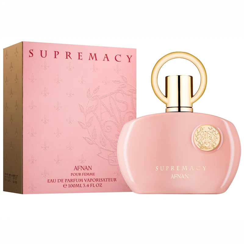 Afnan Supremacy Pink 100ML EDP Perfume Spray for Women - Floral Fruity Fragrance, Long-Lasting Luxury Scent for Date Night & Special Occasions