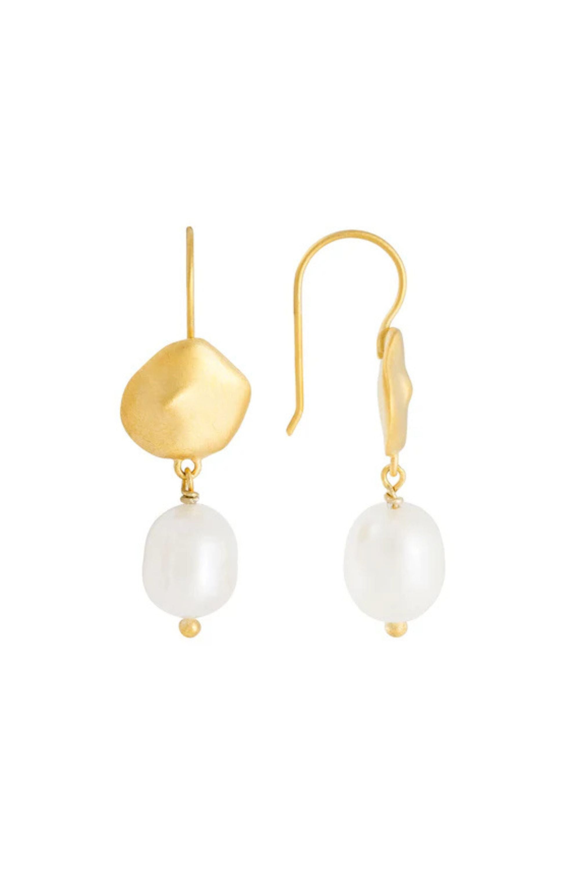 FAIRLEY Gold Nomad Pearl Hooks - Elegant Jewelry Hooks for Necklaces, Bracelets & DIY Crafts | Perfect for Handmade Jewelry Making & Gifts