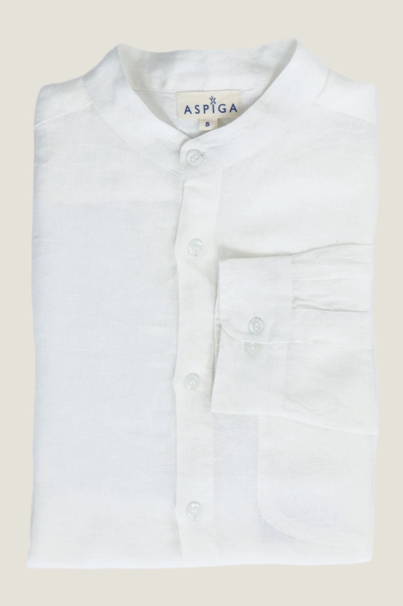 Premium Men's Nehru Collar Linen Shirt - Breathable White Summer Shirt for Casual Wear & Formal Occasions | Office, Wedding & Vacation Outfit