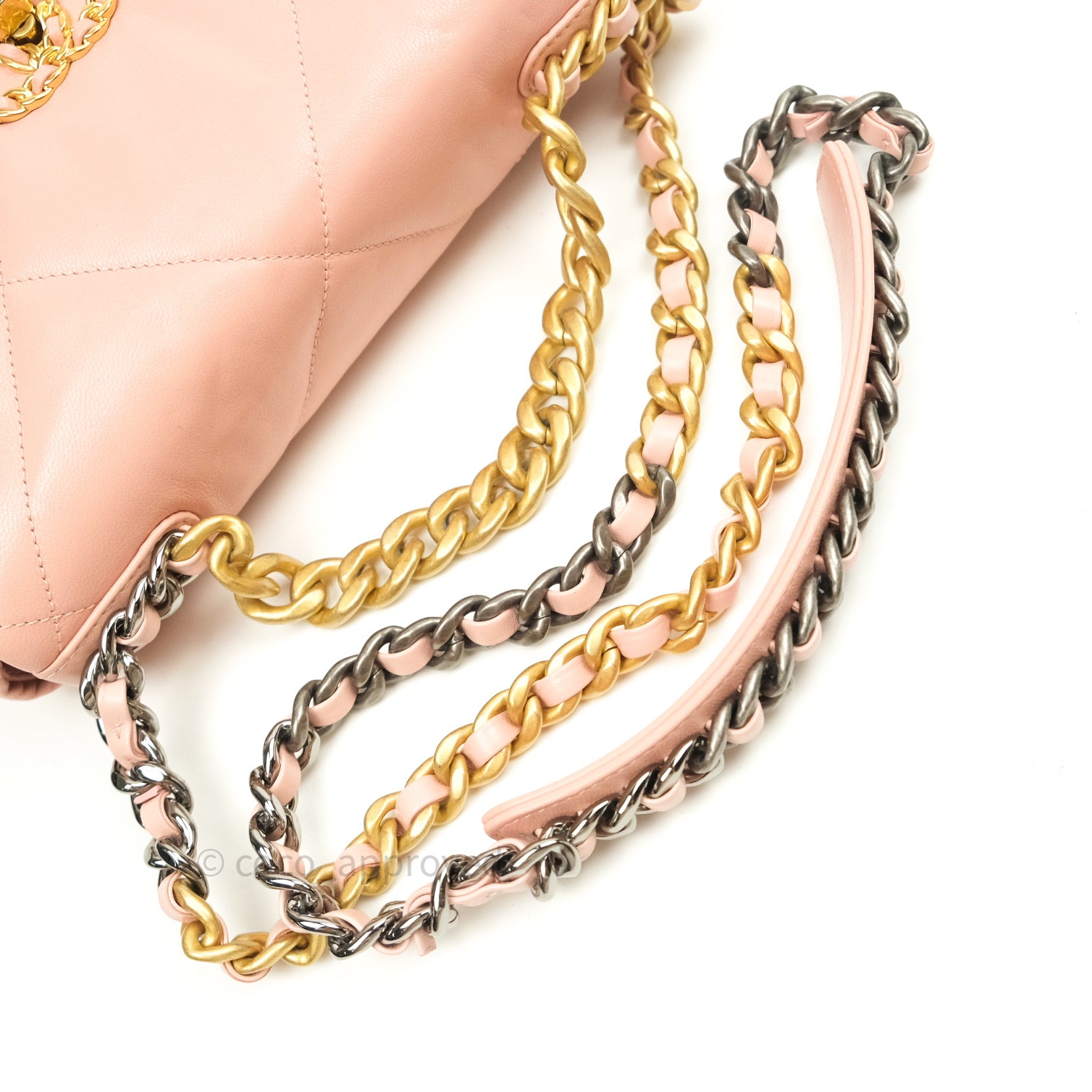 Chanel 19 Small Goatskin Handbag in Rose Pink with Mixed Hardware - Luxury Crossbody Bag for Women, Perfect for Date Night & Special Occasions
