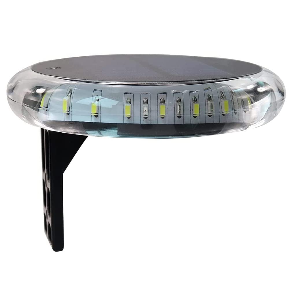 IZTOSS 6 Modes Solar Powered Waterproof Marine Navigation Lights with Wireless Remote Control - Pontoon Starboard Sailing Signal Lights for Boats, Kayaks & Outdoor Activities | Perfect for Camping, Hiking & Water Sports