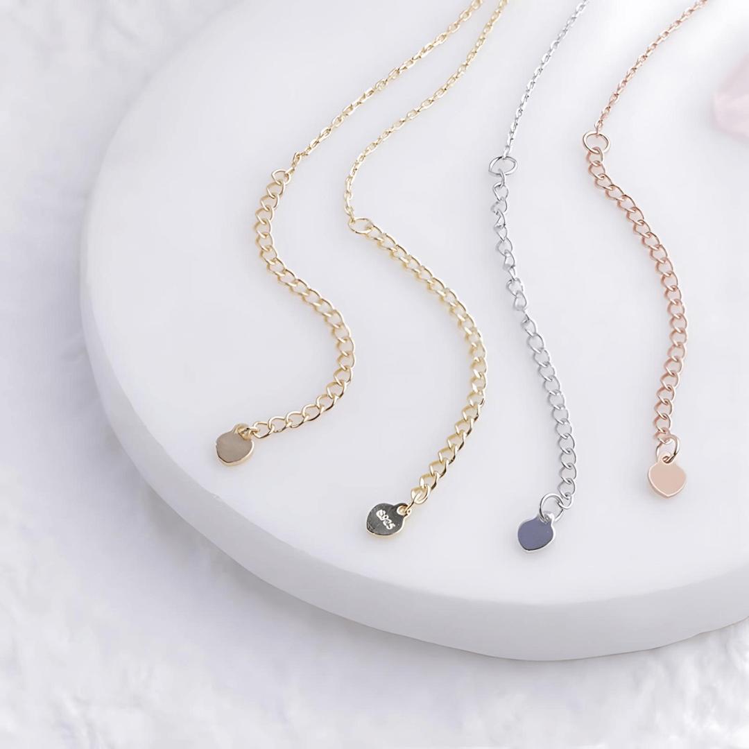 14K Gold Plated Vintage Heart Paua Shell Pendant Necklace for Women - Elegant Gift for Valentine's Day, Anniversary & Special Occasions | TB1111