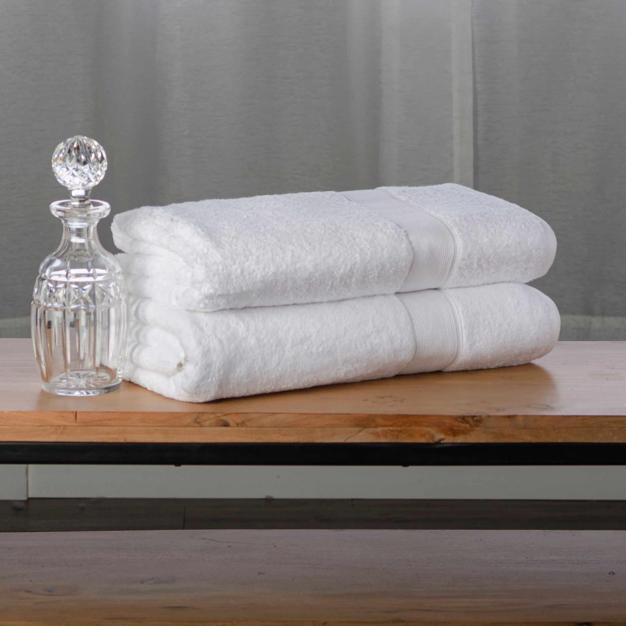 Premium Organic Cotton 650 GSM 2-Piece Bath Sheet Set - Ultra Soft & Absorbent Luxury Towels for Spa, Hotel & Home Bathroom