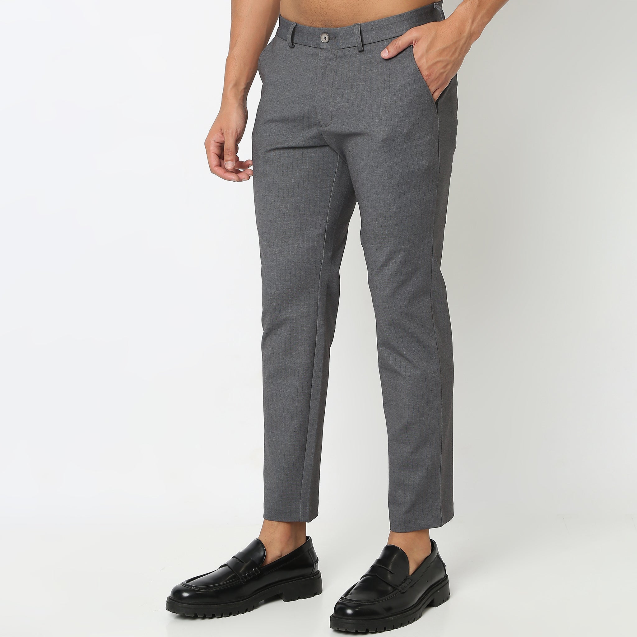 Women's Crop Flex™ Pants - Ultra Stretch Travel Yoga Pants with Secure Zip Pocket - Perfect for Yoga, Workouts & Casual Wear