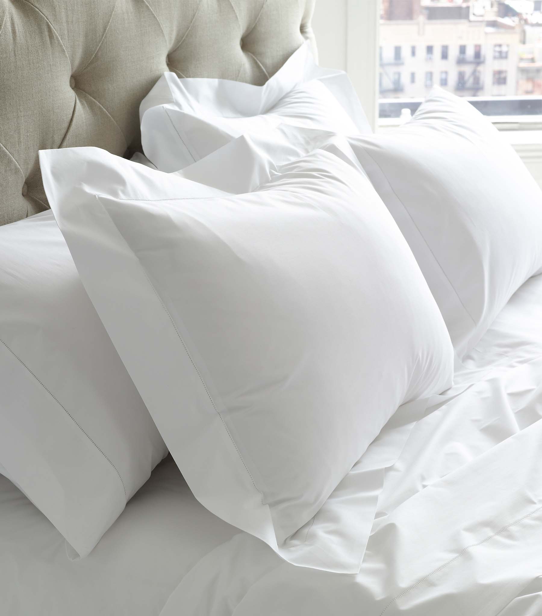 Equinox Hotels Premium Individual Pillow Sham - 100% Cotton Luxury Bedding for Hotels & Home Use - Perfect for Guest Rooms, Master Bedrooms & Airbnb Listings