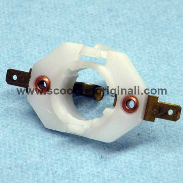 Vespa European Rally Headlight & Pilot Socket - High-Performance Motorcycle Lighting for Vespa Scooters - Perfect for Night Riding and Urban Commuting