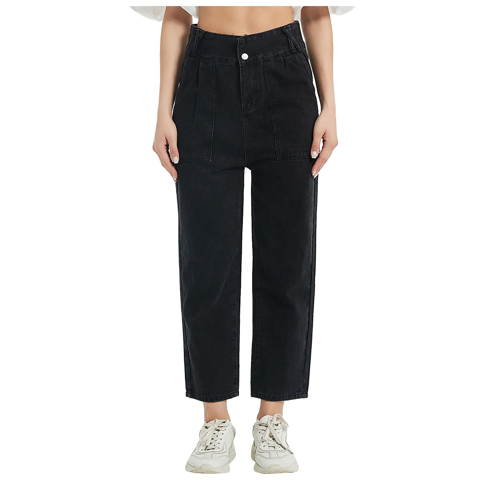 LEXUPA Women's Skinny Ripped Jeans - Stretch Distressed Denim Pants with Destroyed Details, Casual Wide Leg Fit for Everyday Wear | Perfect for Street Style, Shopping & Night Out