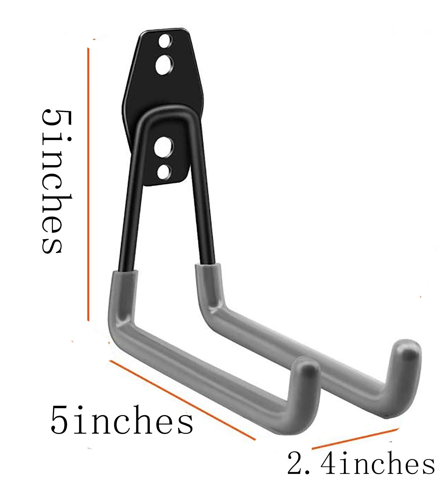 Skateboard Wall Mount & Snowboard Rack - 2 Pack Heavy Duty Storage Hanger for Skateboards, Longboards & Snowboards - Space Saving Garage & Home Organization Solution - Perfect for Bedroom, Game Room or Sports Equipment Storage