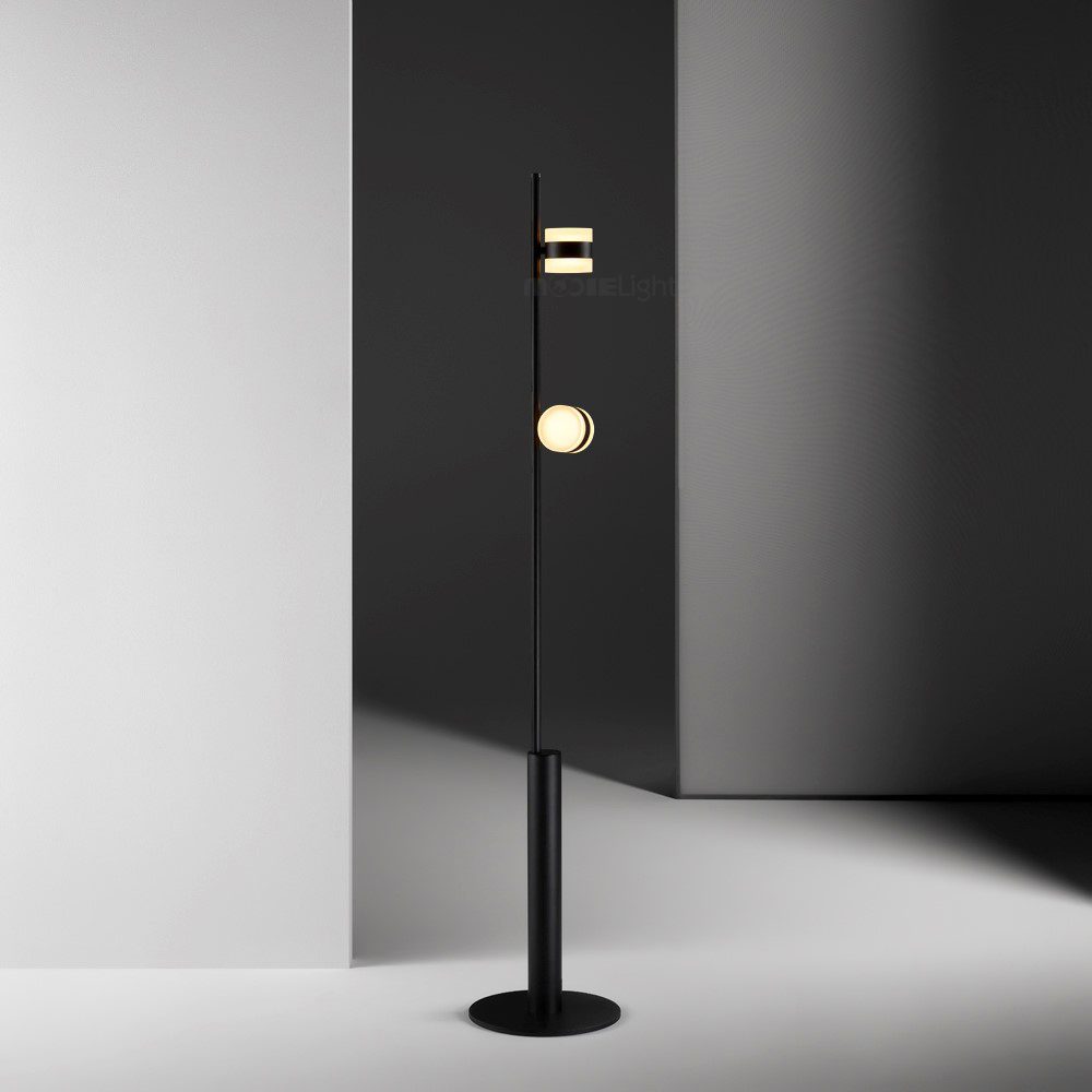 Axis Modular Floor Lamp - Adjustable Modern LED Standing Light for Living Room, Bedroom & Office - Dimmable Brightness & Flexible Design for Home Decor